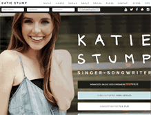Tablet Screenshot of katiestump.com
